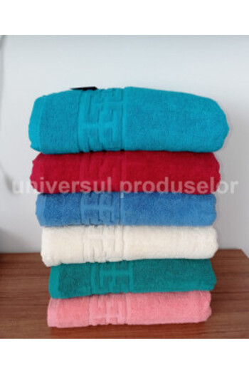 Plush Set of 5 towels 100% Pakistani cotton 500 g/m² 48 x 88 cm