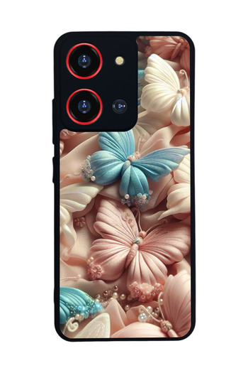 Reeder S19 Max Pro S Zoom Compatible Printed, Matte Black, Soft Silicone, Protective, Shock Absorbing Cover, Case