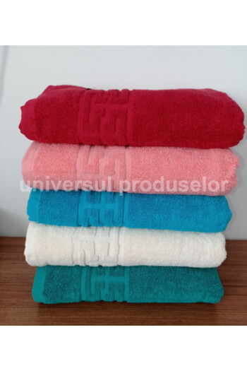 Plush Set of 5 towels 100% Pakistani cotton 500 g/m² 48 x 88 cm