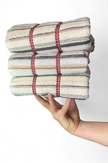 Mokita Home 3-Piece 100% Cotton 40X80 cm Towel Set