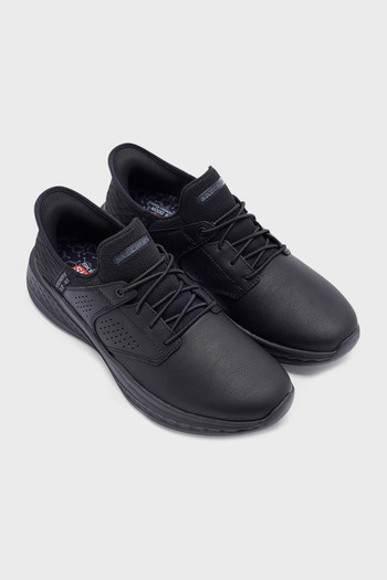 SKECHERS Slade-Macklin Deri Karışımlı Casual Ayakkabı Erkek AYAKKABI 210890 BBK