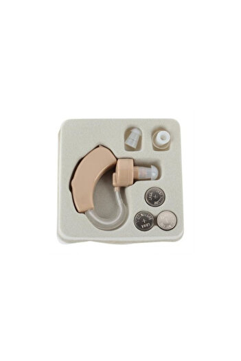 OEM Cyber Sonic hearing aid, for severe hearing loss, hearing up to 40dB, 6 volume levels, Cream