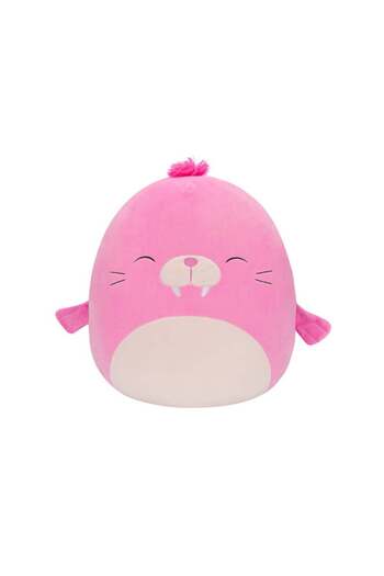 Squishmallows 16 inch Large Plush Pepper Pink Walrus, Officially Licensed Kellytoy Plush Toy, Colorf
