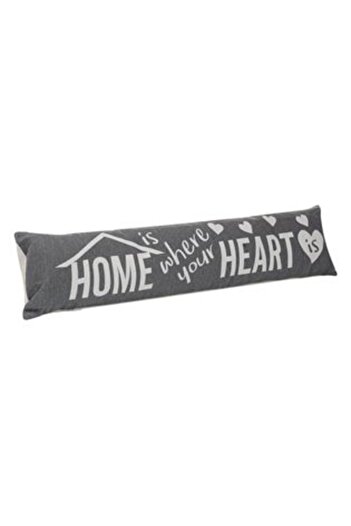 SHOPIENS Anti-Draft Protector Gray Ecru Home 90 x 20 cm