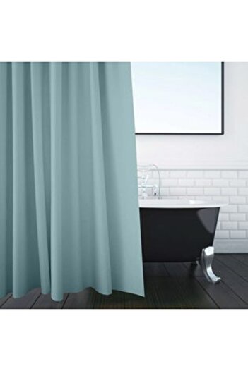 Jumbo Shower Curtain Blue Gray 180 x 200 cm