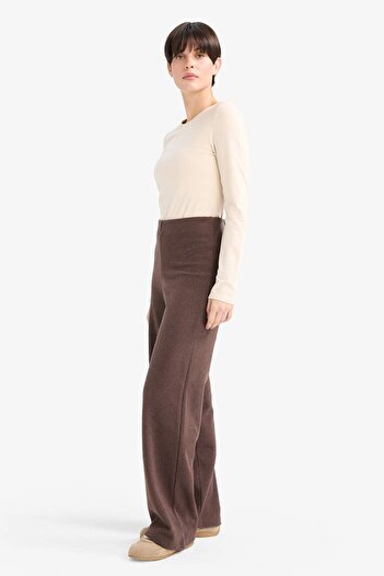 DeFacto Straight Fit Wide Leg Pants G1585Ax25Wn