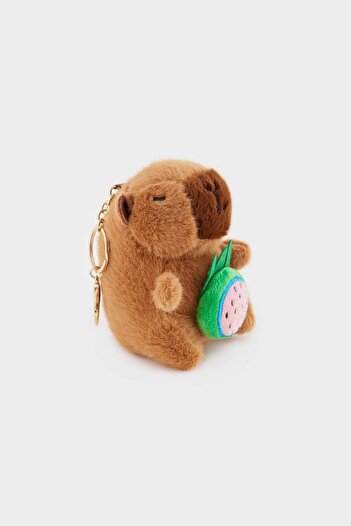 DeFacto Women's Squirrel Themed Charm Keychain F7837Axns