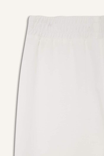 DeFacto Girls' Barrel Fit Elastic Waist Sweatpants G2617A825Au