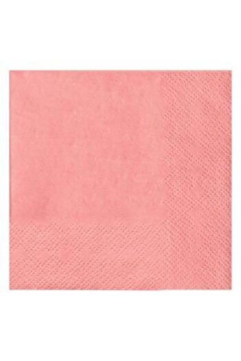 SHOPIENS Pastel Pink 2-Ply Napkins 21 x 21 cm - 25 pcs