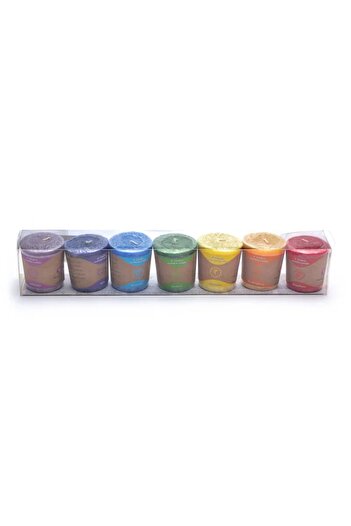 OEM Set 7 Scented Votive Chakra Candles