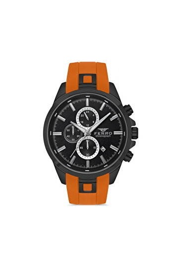 Tesbihane Ferro Descolorante Silicone Cord Men's Wristwatch Functions Active 3 Atm Waterproof Th-Fm31380Dwt-Zl