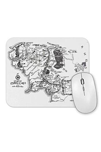 Toyaso Lord of the Rings Lord Of The Rings Middle Earth Map Mouse Pad