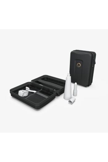 PLEVO Travel Accessories Bag, Plevo, Polycarbonate, 3L Capacity, 24 x 18 x 9 cm, Unisex, Black