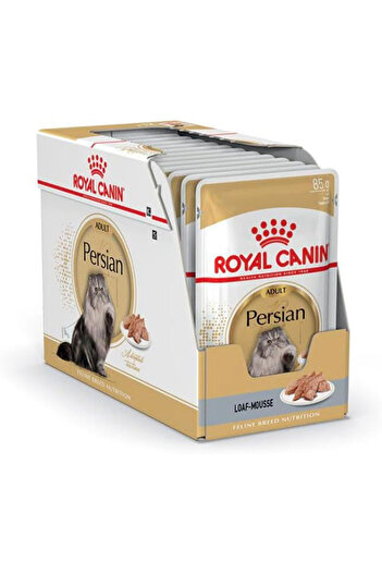 Royal Canin FBN Persian Wet Food Pouches Box of 12x85g Feline Breed Nutrition Cat Food