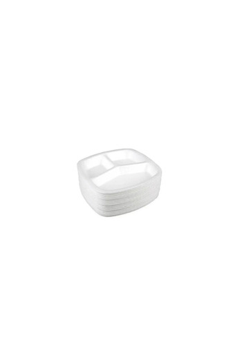 Freecode Foam Plate Three Eyes (Tabldot) 50 Pieces