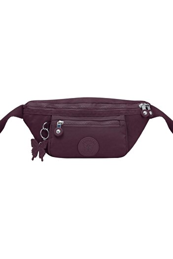 Caprice Collection Slim Bum Bag, Water-Resistant Waist Belt Bag with Multi-Pocket Organiser & Adjust