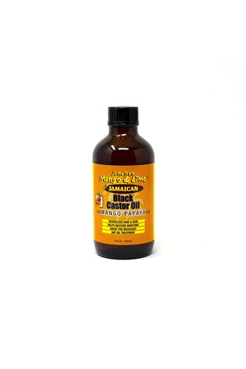 Jamaican Mango & Lime Black castor oil with mango and papaya, Jamaican Mango&Lime, 118 ml