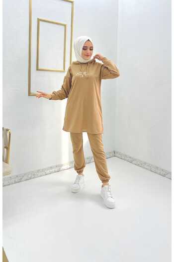 Moda Krash Çit Çit Detay 2 İpi̇lk Sports Suit