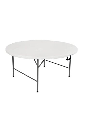 Crestj Round Plastic Folding Table