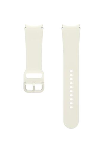OEM Smartwatch strap Sport Band for Samsung Galaxy Watch6, (S/M), Cream, Bulk