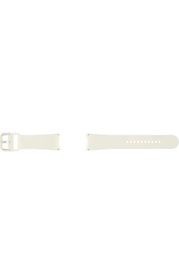 OEM Smartwatch strap Sport Band for Samsung Galaxy Watch6, (S/M), Cream, Bulk