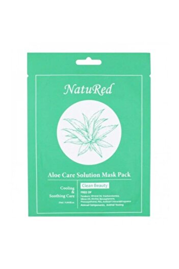 NatuRed Naturide Aloe Vera Face Mask - 25ml