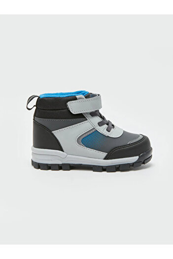 LC Waikiki Lcw Steps Anthracite Color Block Baby Boy Boots