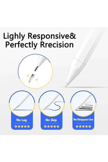 MOD10 Tab P12 12.7 Inch Compatible Tablet Pen Drawing and Writing Pen Stylus Active Pen 2Pcs Tips
