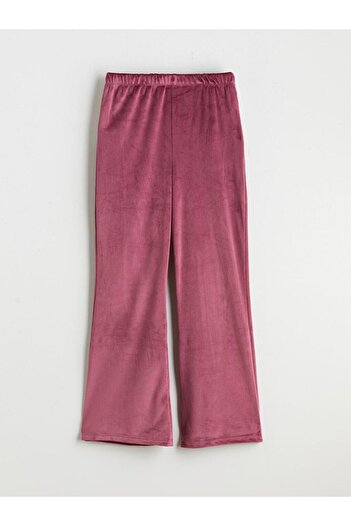 LC Waikiki Elastic Waist Velvet Girls' Leggings (W5)