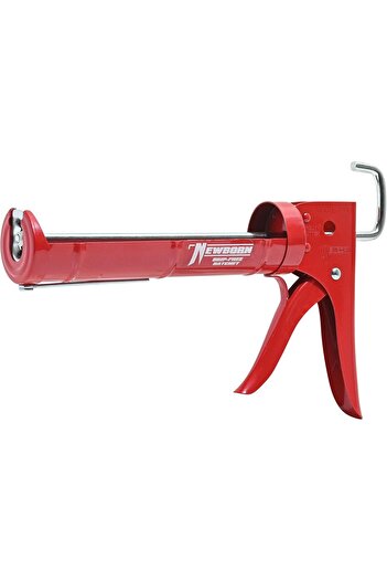 Newborn 189D Drip-Free Super Ratchet Rod Cradle Caulking Gun, 1/10 Gallon Cartridge, 6:1 Thrust Rati