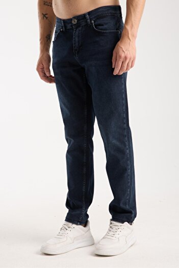 Store Men's Slim Fit/Regular Fit Jeans - Stretch (2% Elastane) and Cotton (98%)