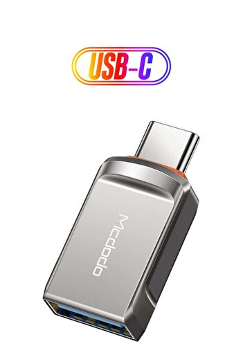 Mcdodo OT-8730 USB-A 3.0 to Type-C Connector Dark Grey