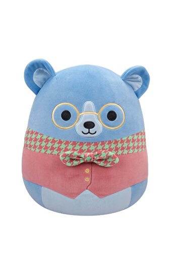 Squishmallows 5 inch Ozu the Periowinkle Bear, Officially Licensed Kellytoy Plush Toy, Colorful Soft