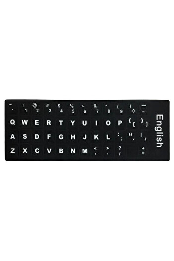 Other Stickers for laptop keyboard PC QWERTY US Polish layout International DE 11x13 mm