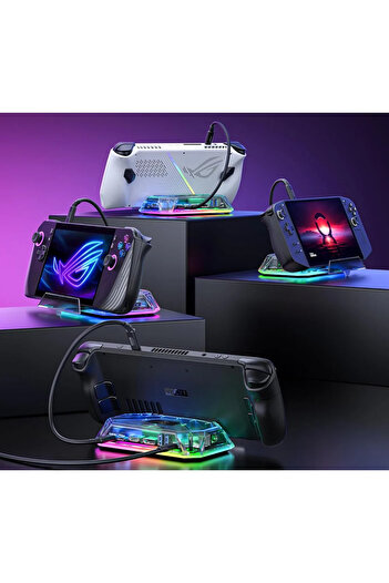 Other JSAUX HB1201S RGB HDMI Hub Docking Station 4K 120Hz 5Gbps for Steam Deck