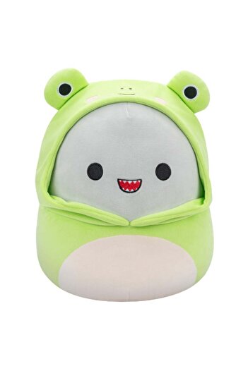 Squishmallows 12 inch Gordon the Grey Shark in Wendy Outfit , Officially Licensed Kellytoy Plush Toy