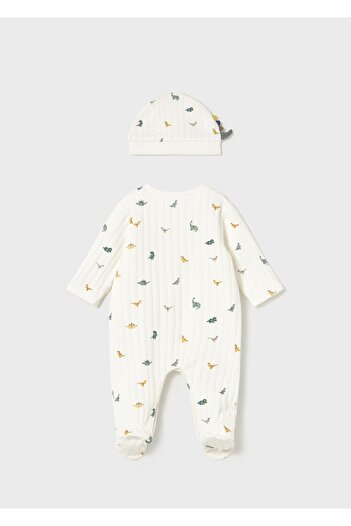 MAYORAL Newborn Baby Boy Hat and Romper