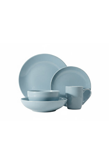 Rissa Porcelain Dinner Set, Made up of 30-Piece Blue. / 119848