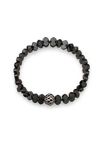 Chavin Elastic Natural Onyx Stone Women's Bracelet Ey33