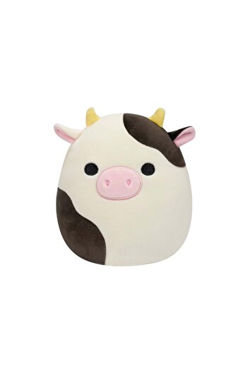 Squishmallows 7.5 inch Little Plush Connor Black & White Cow Officially Licensed Kellytoy Plush Toy