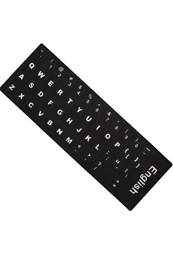 Other Stickers for laptop keyboard PC QWERTY US Polish layout International DE 11x13 mm