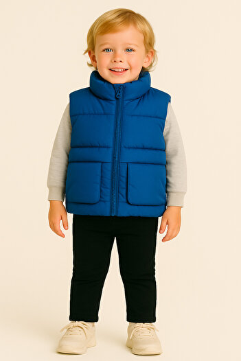 Motebarn Wear Γιλέκο Puffer για αγόρι