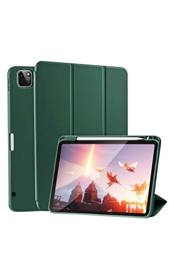Generic SmartGrist Case for iPad Pro 11 Inch 2021(3rd Gen)/2020(2nd Gen) with Pencil Holder [Support iPad 2n