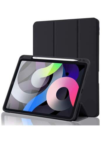 Generic SmartGrist iPad Air 4 Case 2020, iPad Air 4th Generation Case with Pencil Holder [Full Body Protecti