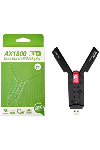 Other USB WiFi 6 Antenna AX1800Mbps Dual Band 2.4GHz & 5GHz