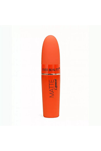 EVER BEAUTY Matte Lipstick With Smooth Matte Finish- Orange