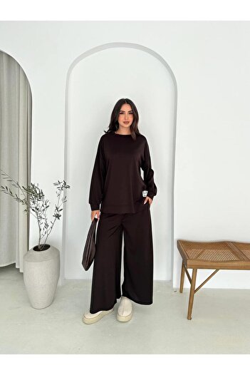 Jeevee Modal Fabric Wide Leg Oversize Suit