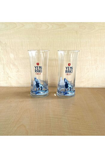 SANAT TACİRİ 2 Pieces Karakaya Series Raki Glass Truva Raki Glass