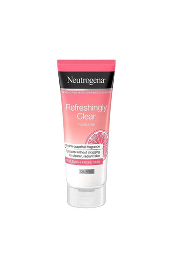 Neutrogena Ενυδατική κρέμα για δέρμα με ατέλειες, Neutrogena, Αναζωογονητική, Γκρέιπφρουτ