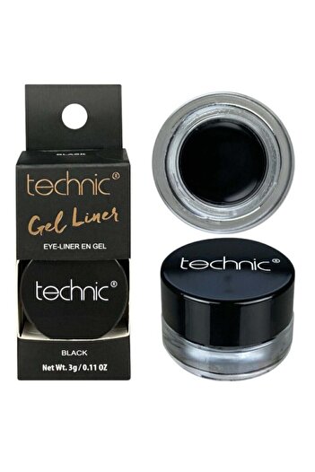 TECHNIC Gel Eyeliner, Technic, Gel Pot Liner Eyeliner, Μαύρο, 3 γρ.